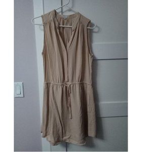 Artizia Babaton Benedict Silk Sleeveless Tie-Waist Dress